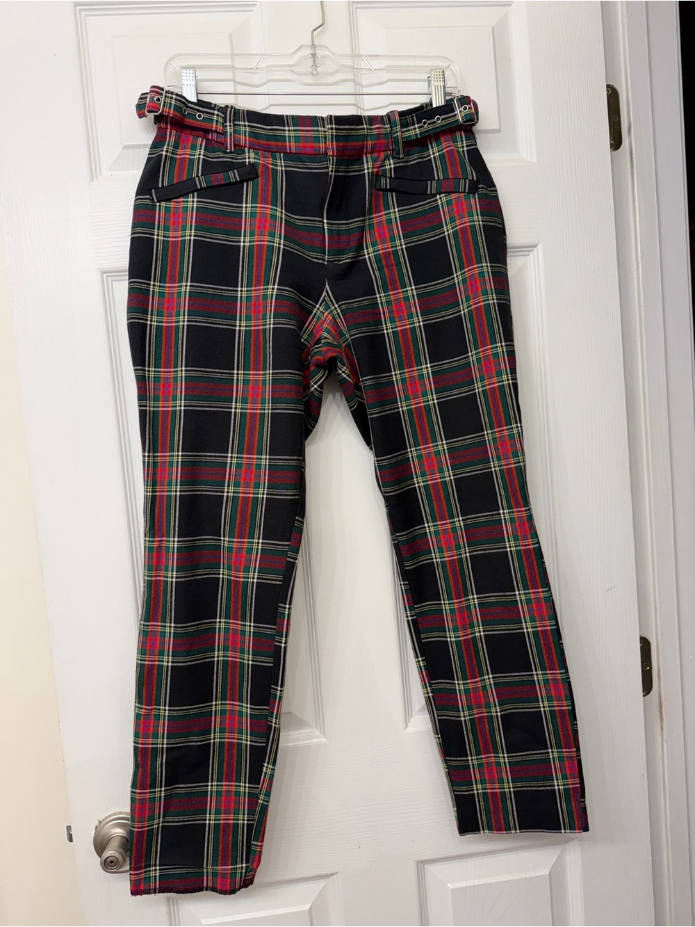 Gap Signature Skinny Ankle Pants Plaid
